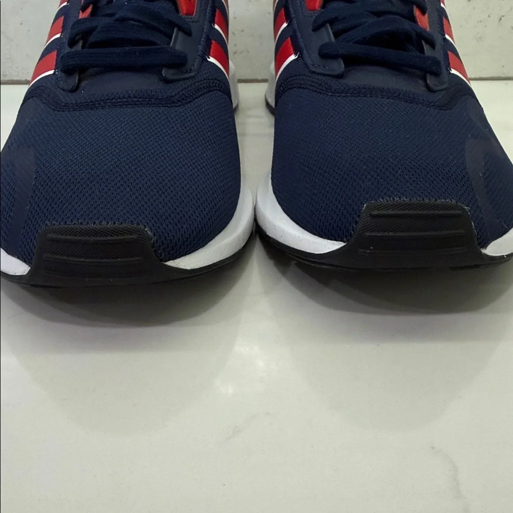 Adidas Swift Run X Men’s 11.5 Running Shoes Navy Red White Athletic Sneakers